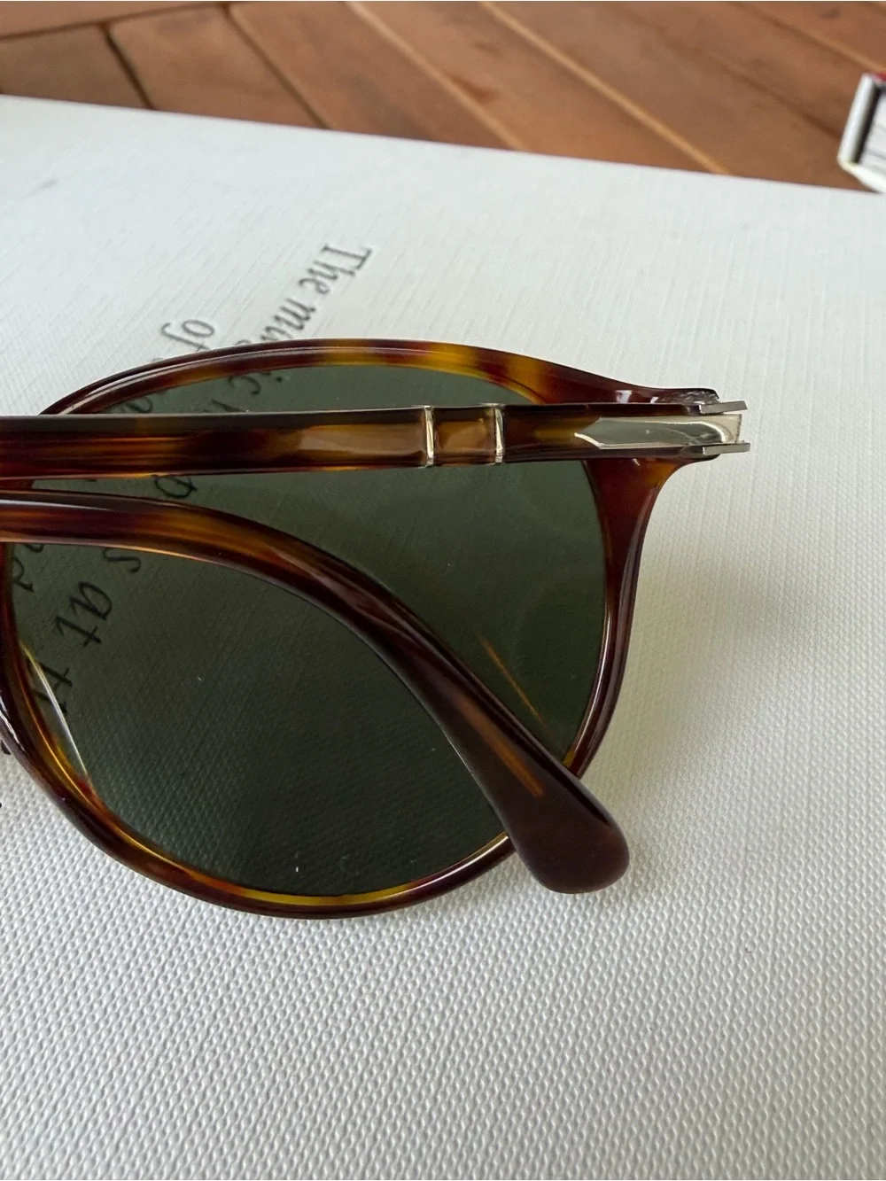 Persol PO3210S Typewriter Evolution Havana Green Sunglasses 51mm Unisex